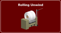 elastic rolling unwind equipment